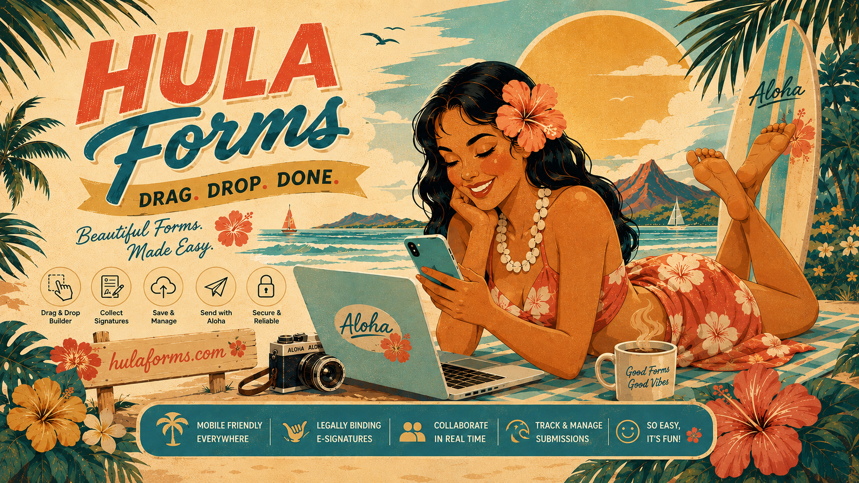 Hula Forms — beautiful forms made easy, built for photographers and artists